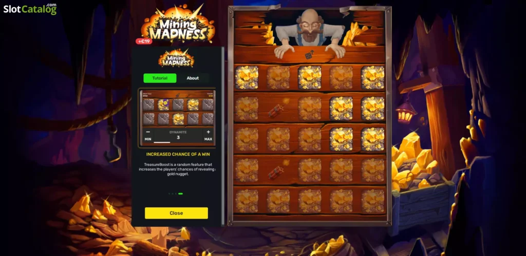 Mining Madness kasinová hra