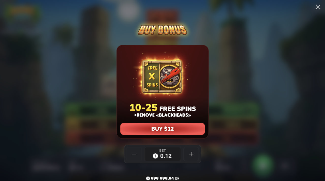 Nabídka Bonus Buy v Aztec Totem s 10 až 25 free spiny